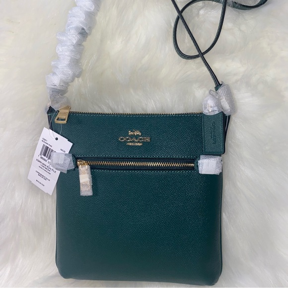 Coach leather crossbody mini purse New - Picture 8 of 10